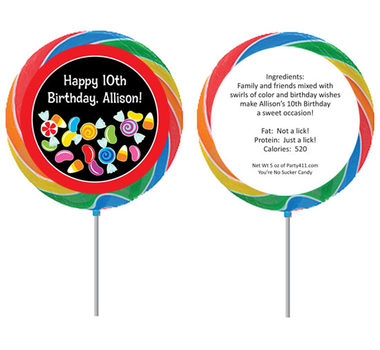 Candy Party Lollipop