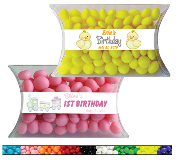 First Birthday Candy Pillow Packs 