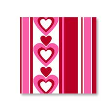 Hearts Lunch Napkins (16)
