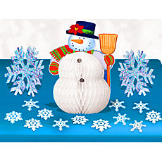 Snowman Table Decor Kit 