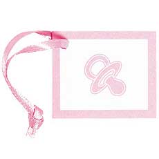 Baby Girl Favor Tag
