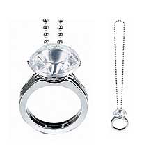 Bling Ring Necklace