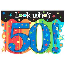 Celebrate 50 Invitation