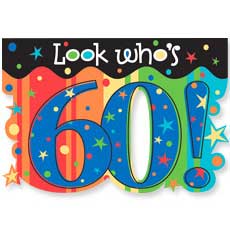 Celebrate 60 Invitation