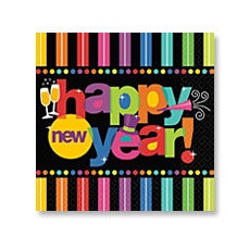 Bright New Year's Luncheon Napkins (125)