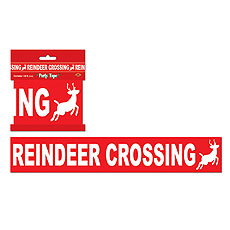 Reindeer Crossing Tape