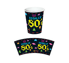 1980s Totally Rad Cups - 9oz       