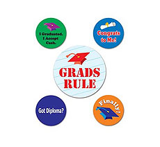 Graduation Party Button Asst (5)