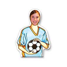 Soccer Photo Character