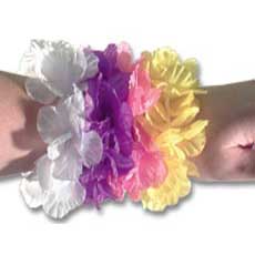 Silk Flower Bracelets