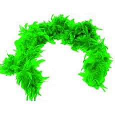 Deluxe Lime Green Boa