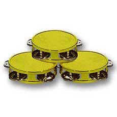 Gold Mini Tambourines
