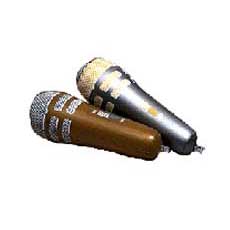 Silver & Gold Microphone