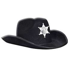 Black Sheriff Hat