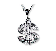 Dollar Sign Necklace  