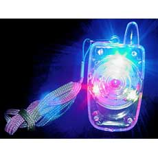 LED Cell Phone Necklace  
