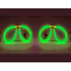 Green Glow Glasses