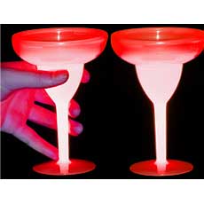 Red Glow Margarita Cup