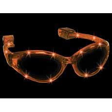 Orange LED Sunglasses