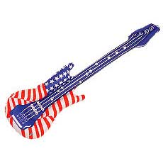 Patriotic Guitar Inflate