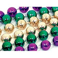 22mm Mardi Gras Beads