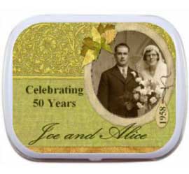 Anniversary Photo Mint Tin