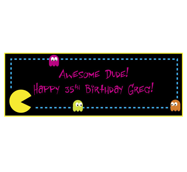 80s Theme Banner