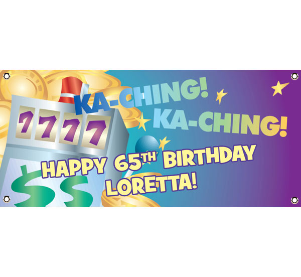 Casino Slots Theme Banner
