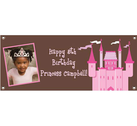 Birthday Castle Theme Banner