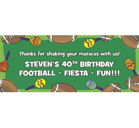 Football Maracas Theme Banner