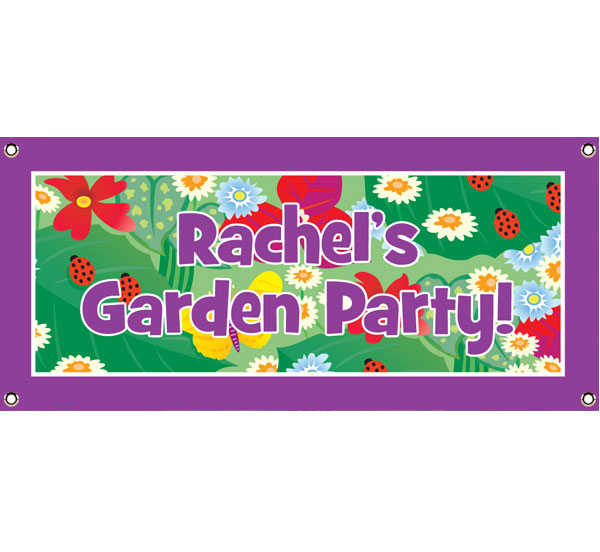 Garden Theme Banner