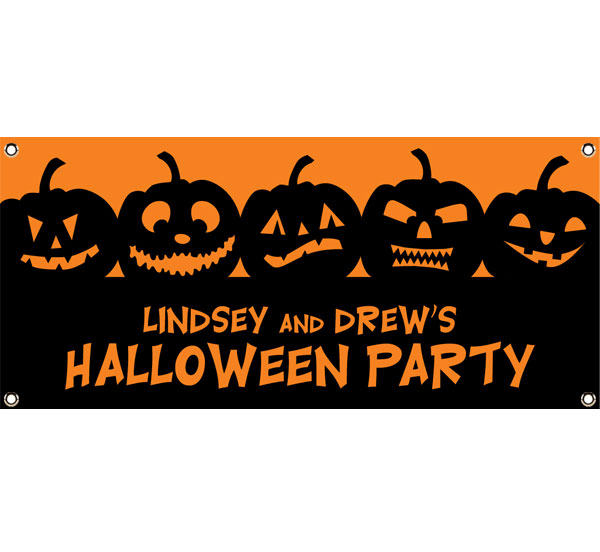 Halloween Jack o Lanterns Theme Banner