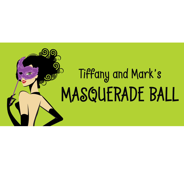 Halloween Masquerade Ball Banner