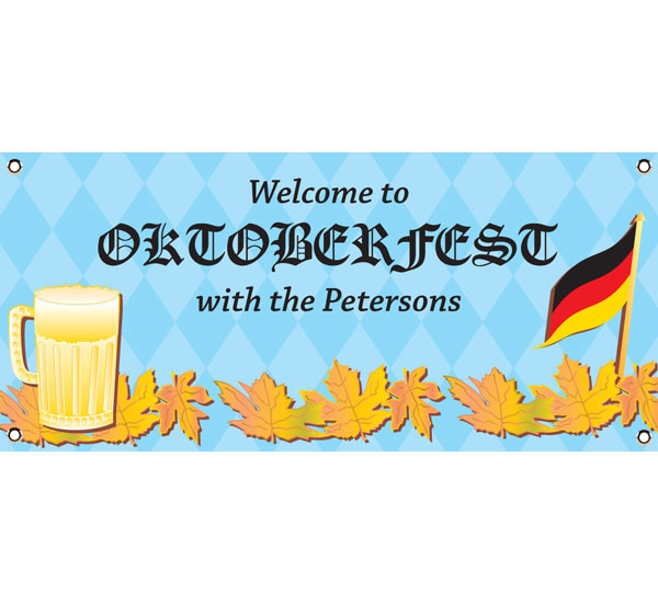 Oktoberfest Party Theme Banner