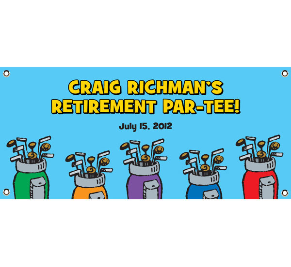Golf Clubs Theme Banner