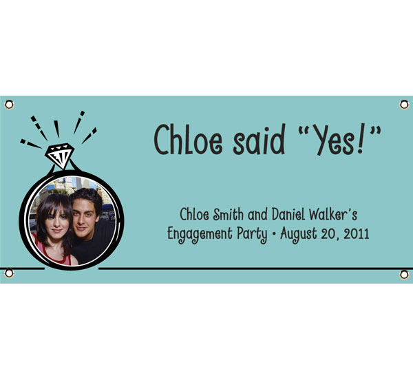 A Bridal Shower Photo Theme Banner