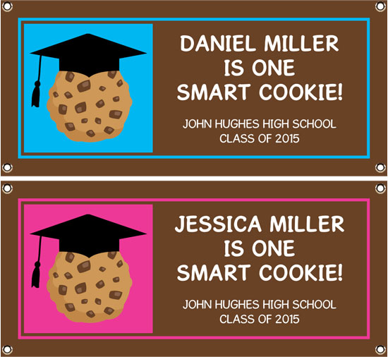 Graduation Smart Cookie Theme Banner