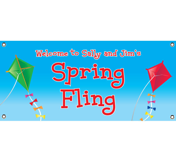 Flying Kites Theme Banner