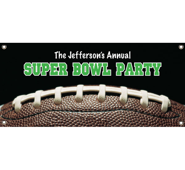 Football Party Theme Banner