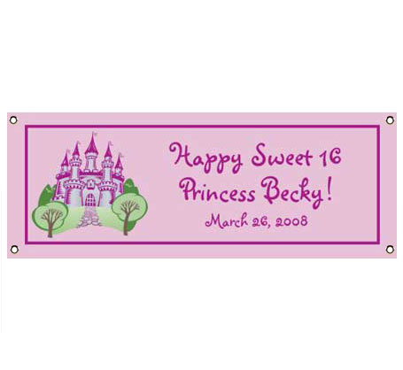 Fairy Tale Princess Theme Banner