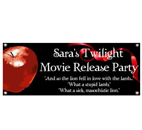 Twilight Theme Banner - Lion and the Lamb Quote