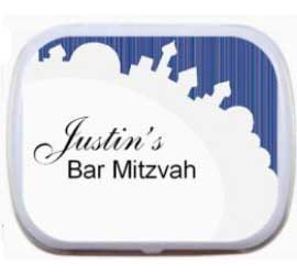 Bar Mitzvah Jerusalem Mint Tin