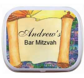 Bar Mitzvah Torah Mint Tin