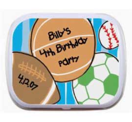 Sports Birthday Mint Tin