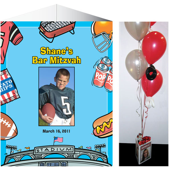 Football Stadium Centerpiece
