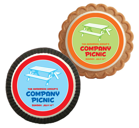 Picnic Theme Party Custom Cookie