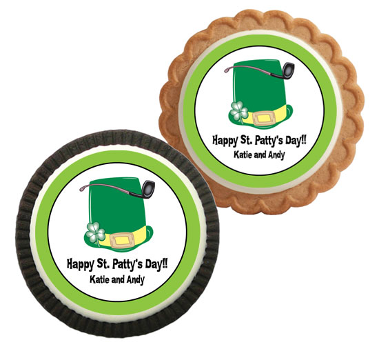 St. Patrick's Day Derby Theme Cookie
