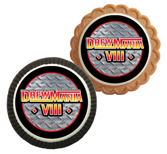 Wrestling Party Theme Custom Cookie