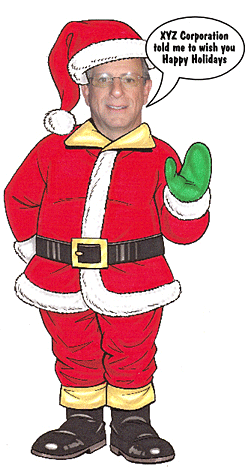 Christmas Theme Cutout, Santa Claus
