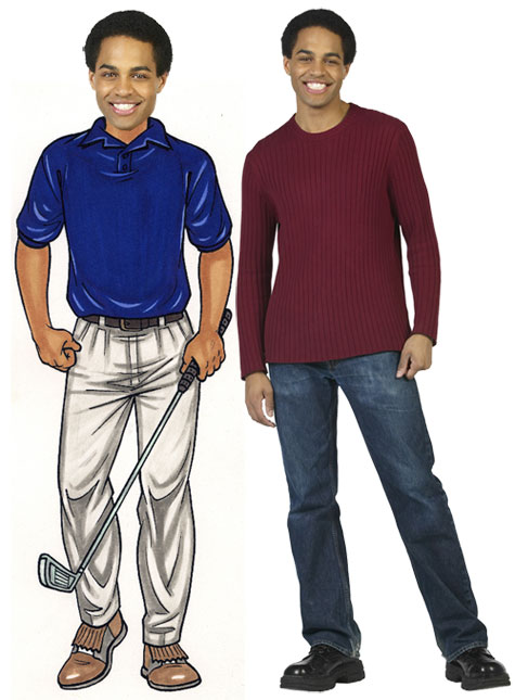 Golfer Male Cutout